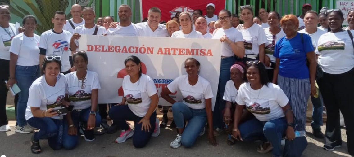 Delegación artemiseña al 22 Congreso de la CTC