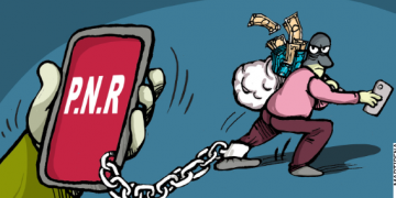 Debemos estar atentos a las estafas digitales Caricatura Martirena