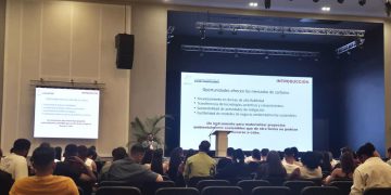 Los artemiseños presentaron el proyecto titulado: Implementación de la Ley de Soberanía Alimentaria en la Universidad de Artemisa, en pos de una Universidad Verde Foto cortesía de los estudiantes