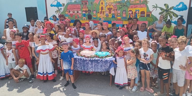 Los niños disfrutaron de su día Foto Yusmary Romero Cruz