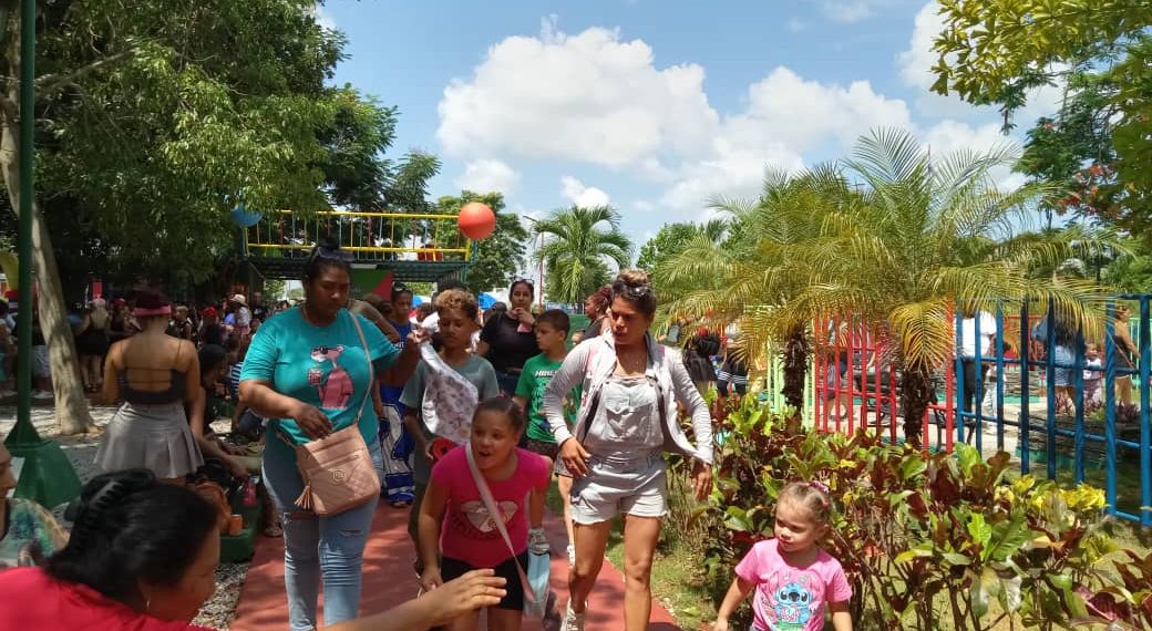Otro primer día para el Parque Infantil de Artemisa