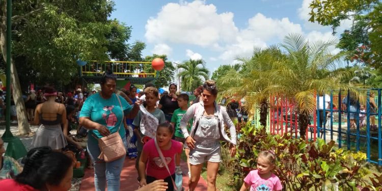 Otro primer día para el Parque Infantil de Artemisa