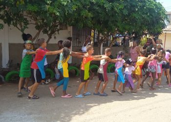 Fiesta de amor y solidaridad infantil en el Reparto Nuevo