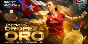 Taimara Oropesa, logró el oro Centroamericano y del Caribe en el bádminton Foto tomada de internet