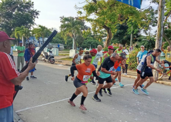 San Antonio de los Baños. acogió la edición XXIV de la carrera Félix “Andarín” Carvajal Foto Carlos Enrique Rodríguez González