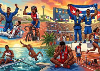 A pesar de los obstáculos, Cuba buscará buenos resultados en Santo Domingo 2026 Imagen generada con IA