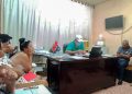 Dayron Uranga Rodríguez, Especialista Principal de la Delegación Municipal del CITMA presenta el proyecto ante el CAM de San Antonio de los Baños
