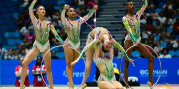 Cada actuación demostró el potencial de la gimnasia rítmica cubana Foto cortesía Janiel Pacheco