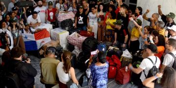 Más de 240 brigadistas entregaron donativo de insumos médicos al Instituto de Oncología de La Habana