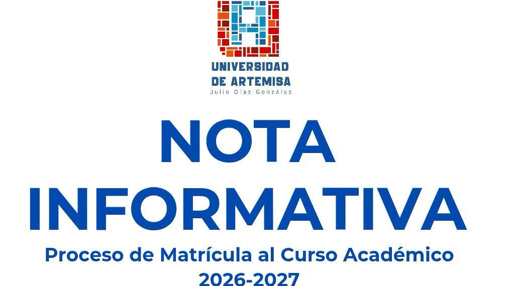 Comenzará proceso de matricula Universidad de Artemisa Imagen tomada de Facebook