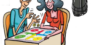 Es posible la recreación sin tecnología. Ilustración Martirena