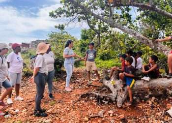 Preparar a las comunidades ante los efectos del cambio climático es uno de los propósitos de Marea Verde Foto cortesía del CESAART