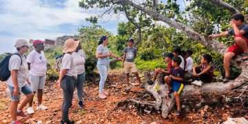 Preparar a las comunidades ante los efectos del cambio climático es uno de los propósitos de Marea Verde Foto cortesía del CESAART